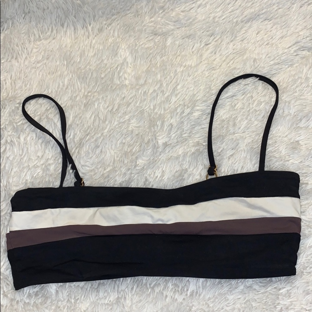 Striped L Space bikini top